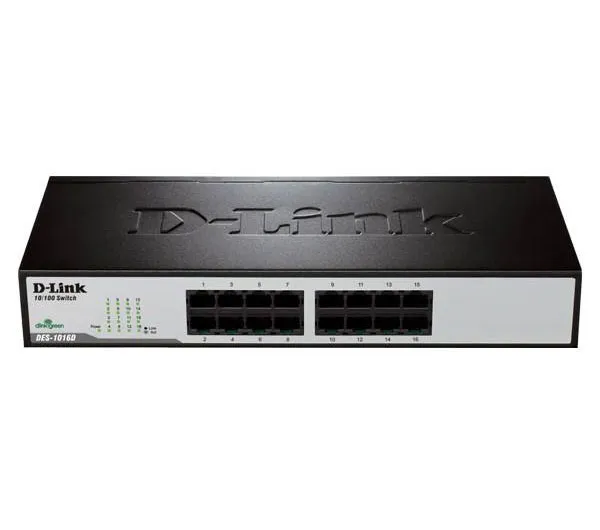 سوییچ 16 پورت دی-لینک مدل DES-1016D