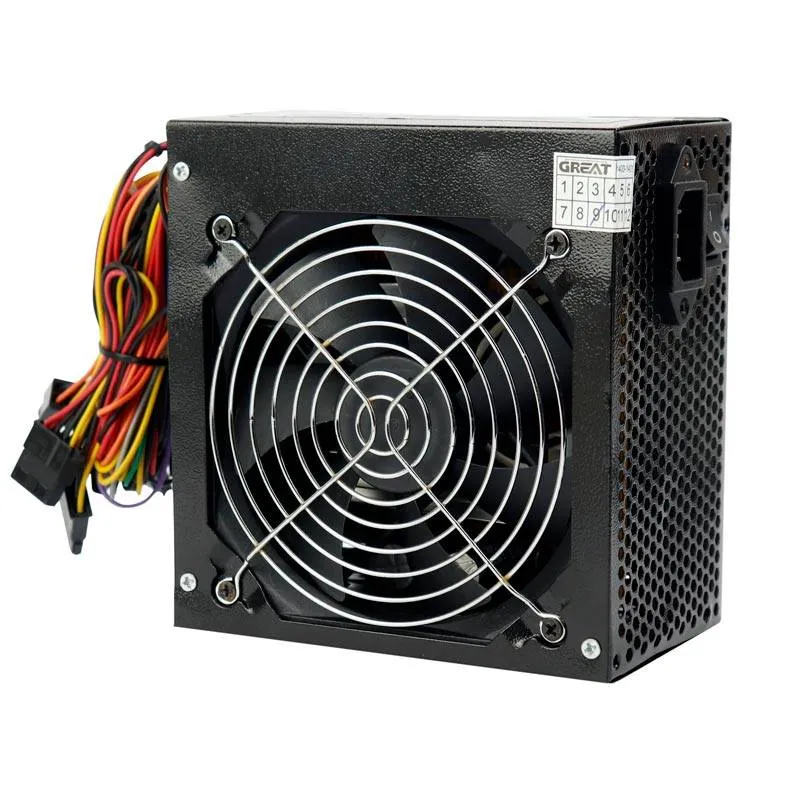 منبع تغذیه کامپیوتر گریت مدل GR230 230W فن بزرگ
