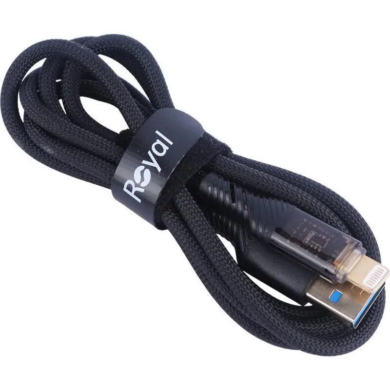 کابل تبدیل USB به لایتنینگ رویال مدل RCS-111 طول 1 متر