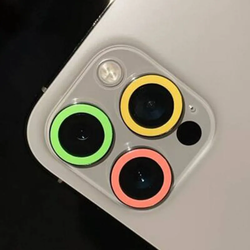 محافظ لنز دوربین گوشی موبایل شب رنگ مناسب گوشی Iphone 15 PRO / 15 ProMax