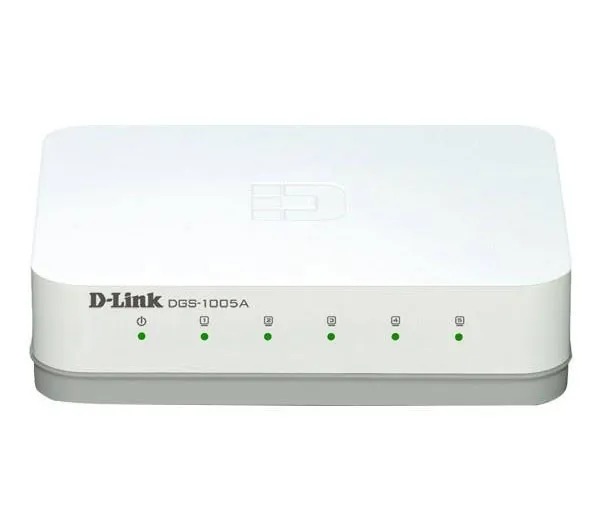 سوییچ دسکتاپ 5 پورت گیگابیتی دی-لینک مدل DGS-1005A