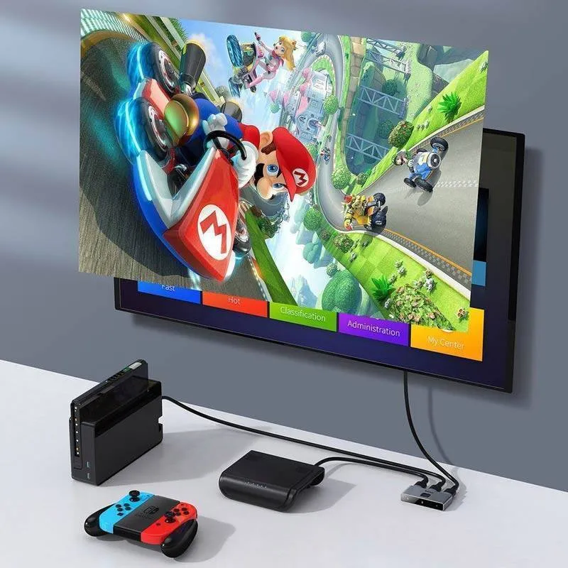 سوئیچ 1 به 2 HDMI باسئوس مدل CAHUB-BC0G