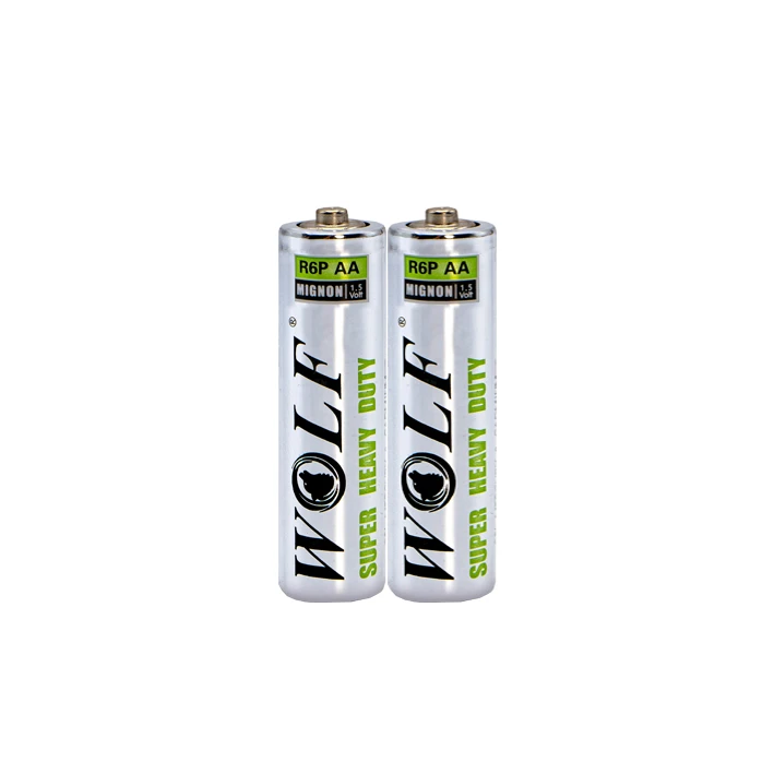 باتری قلمی ولف مدل Super heavy duty 1.5V بسته 2 عددی