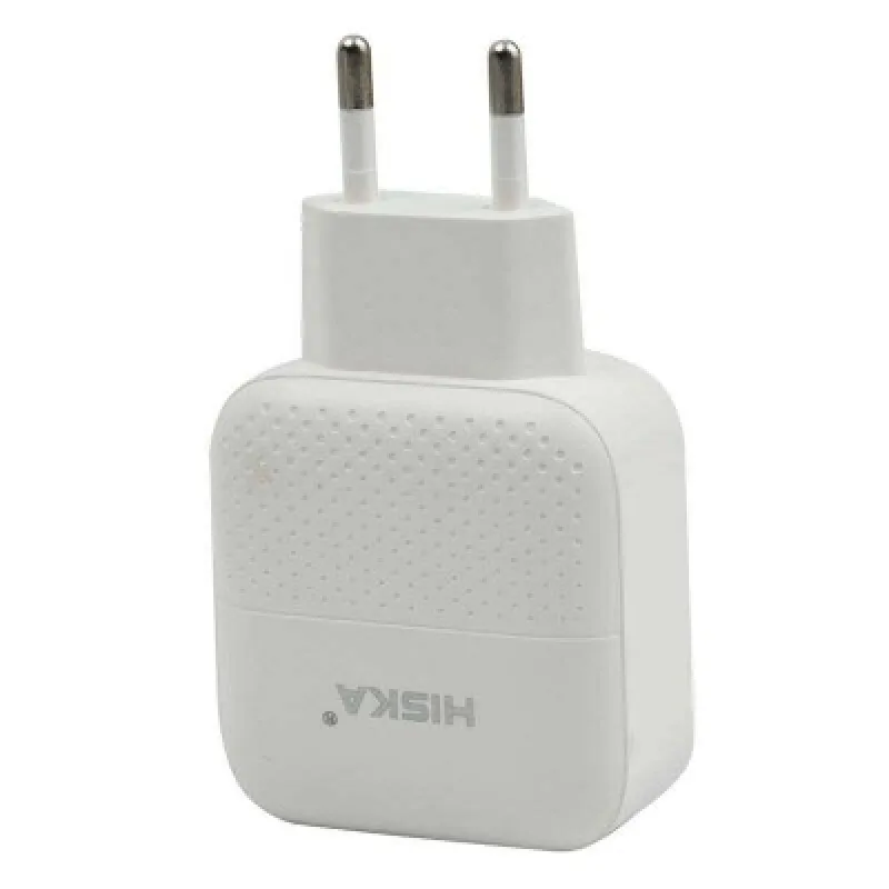 شارژر دیواری هیسکا مدل H-111Q همراه با کابل MicroUSB