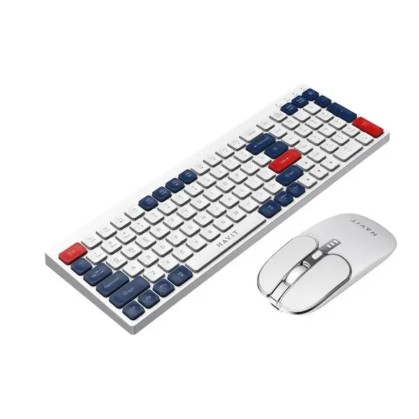 کیبورد و ماوس بی سیم هویت مدل KB-830WB