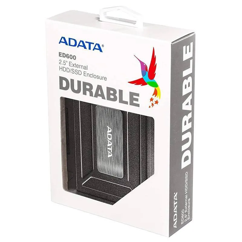 باکس هارد دیسک 2.5 اینچ USB 3.1 ای دیتا مدل ED600