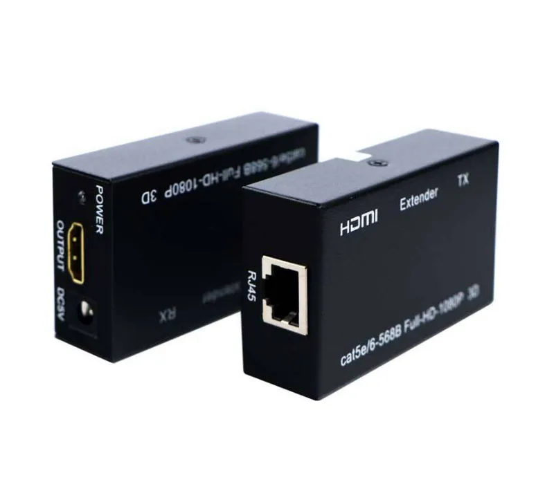 توسعه دهنده HDMI با RG45 وی نت تا طول 60 متر