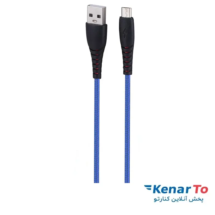 کابل تبدیل USB به Micro USB ریمکس مدل 03 طول 1 متر