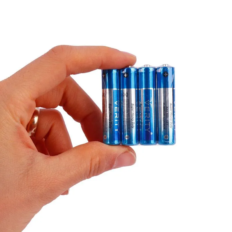 باتری نیم قلمی وریتی مدل Super Heavy Duty بسته 40 عددی شرینک