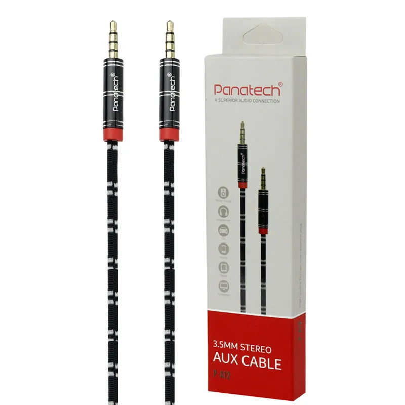 کابل AUX پاناتک مدل P-A12 طول 1 متر