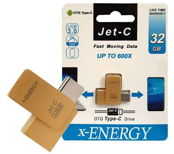 فلش مموری ایکس-انرژی مدل JET-C ظرفیت 32 گیگابایت