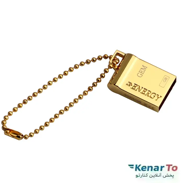 فلش مموری ایکس انرژی مدل Golden Gem USB2.0 ظرفیت 32 گیگابایت