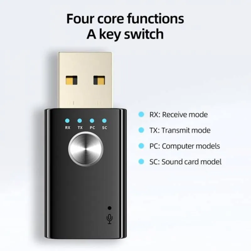گیرنده و فرستنده بلوتوث چهار کاره مدل K10 Pro