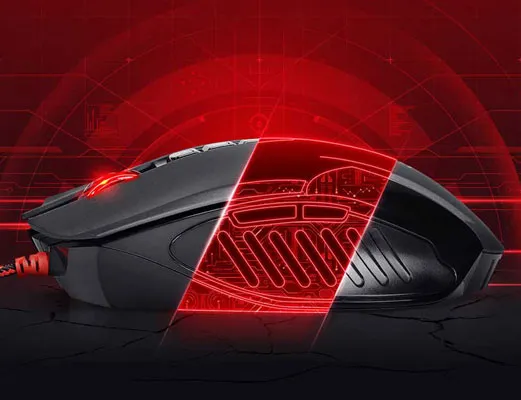 موس مخصوص بازی ای فورتک مدل V5M