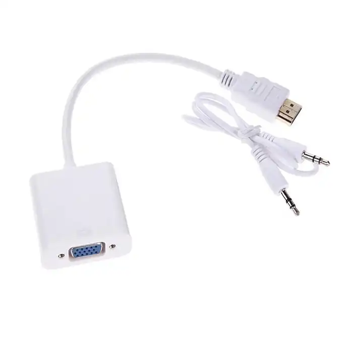 تبدیل HDMI به VGA ایکس فورتک با خروجی صدا