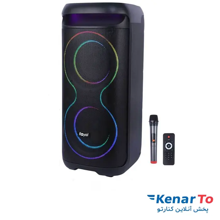 اسپیکر بلوتوثی قابل حمل رویال مدل RSB-6510