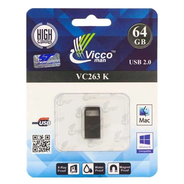 فلش مموری ویکومن مدل VC263 ظرفیت 64 گیگابایت