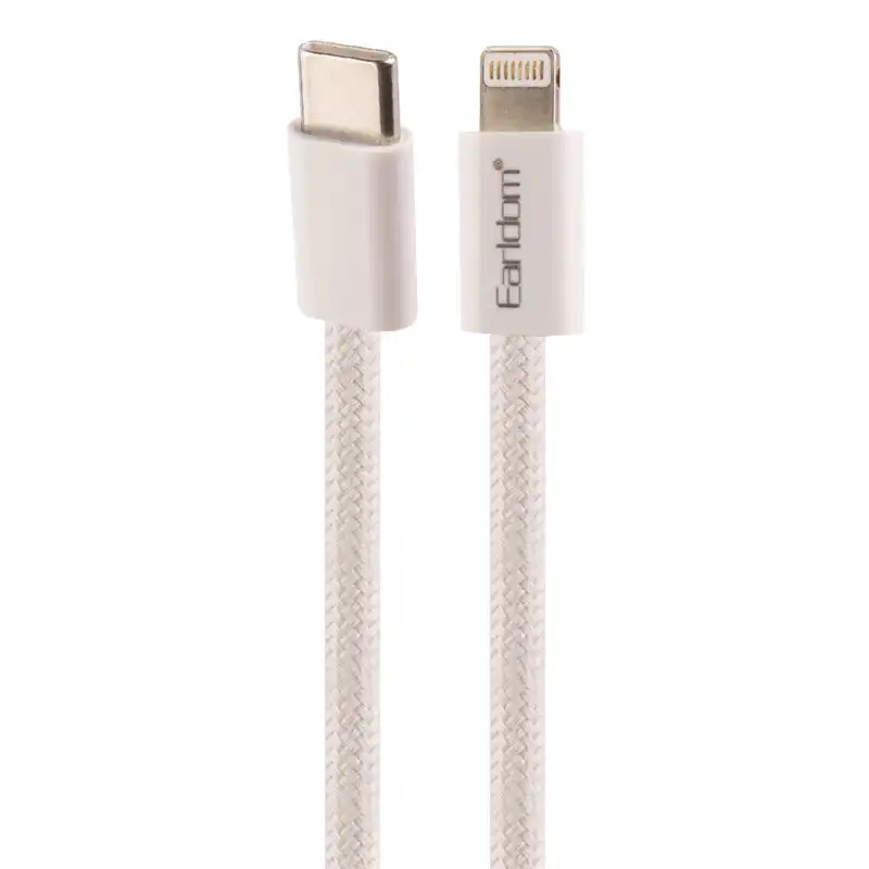 کابل تبدیل Type-C به Lightining ارلدام مدل EC-196C-L طول 1 متر