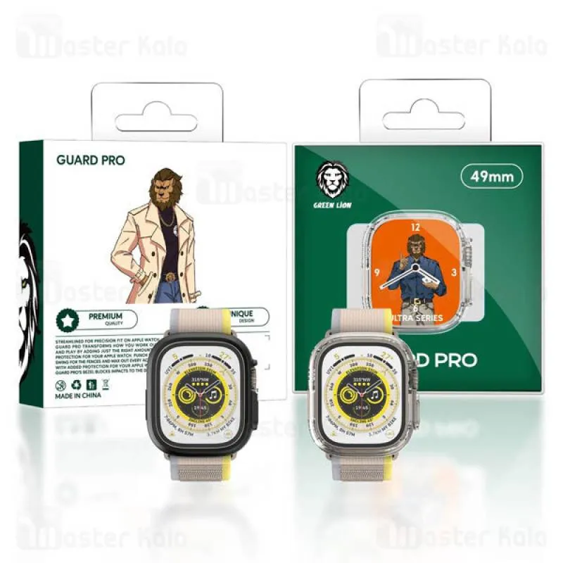 محافظ صفحه نمایش ساعت هوشمند گرین لاین مدل Ultra Series 49mm Guard Pro