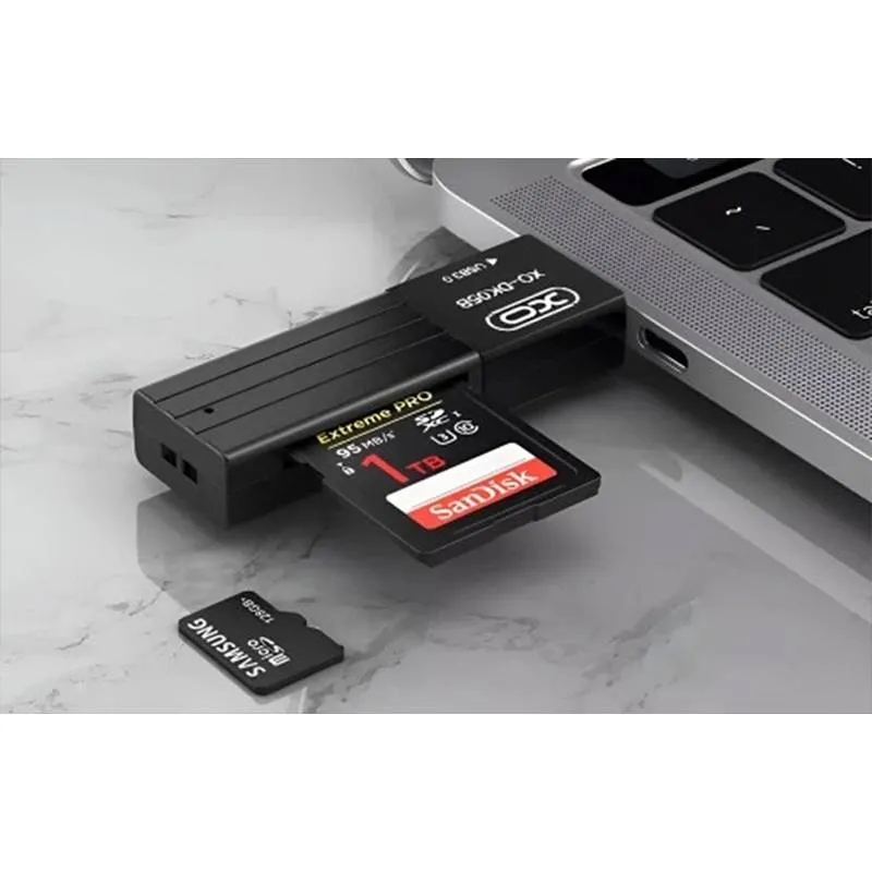 کارت خوان ایکس او مدل DK05B USB 3.0