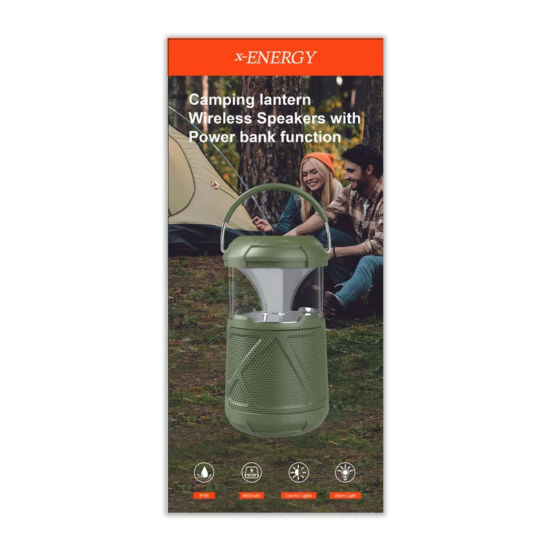 اسپیکر بلوتوثی قابل حمل ایکس-انرژی مدل CampBox