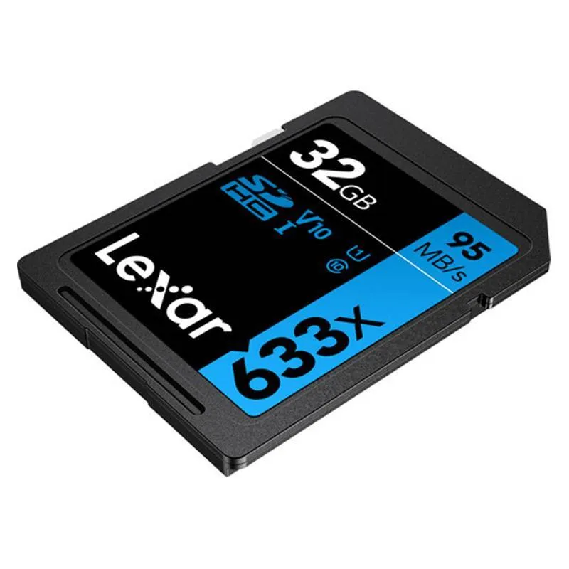 کارت حافظه SDHC لکسار مدل Performance کلاس 10 استاندارد UHS-I U1 سرعت 95MBps ظرفیت 32 گیگابایت