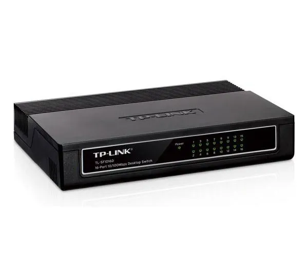 سوییچ 16 پورت مگابیتی و دسکتاپ تی پی-لینک مدل TL-SF1016D
