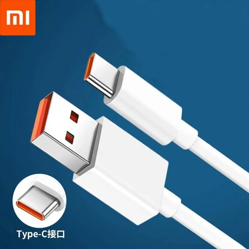 کابل تبدیل USB به Type-C اورجینال سرکارتنی 33 وات شیائومی