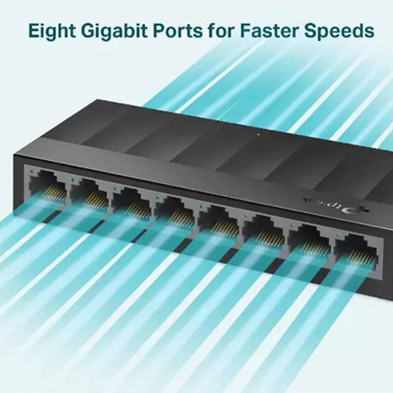 سوییچ 8 پورت تی پی-لینک مدل LS1008G