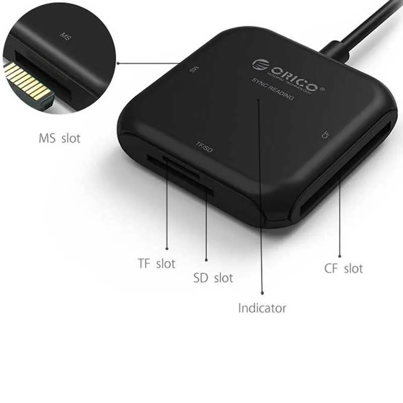 کارت خوان اوریکو مدل CRS31A-03-BK