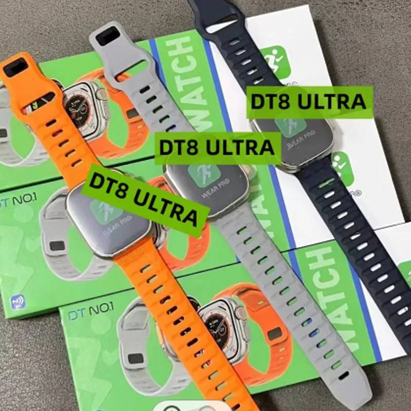 ساعت هوشمند دی تی نامبر وان مدل DT8 Ultra