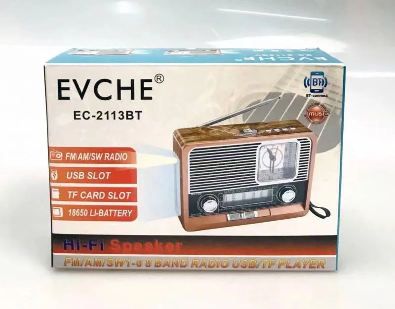 اسپیکر بلوتوثی قابل حمل EVCHE مدل EC-2113
