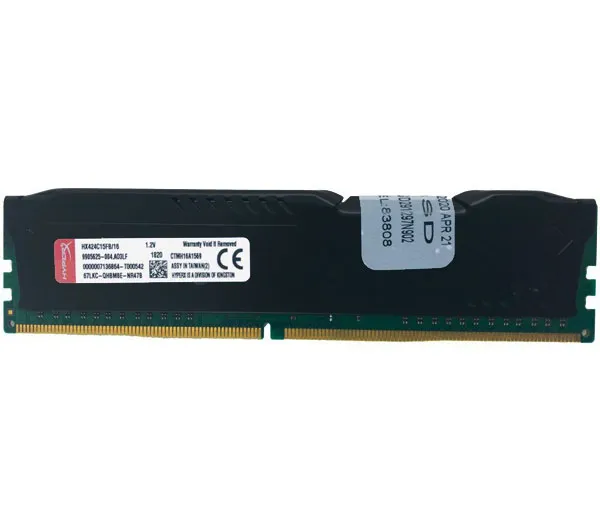 رم کامپیوتر کینگستون مدل HyperX Fury DDR4 2400MHz CL15 ظرفیت 8 گیگابایت