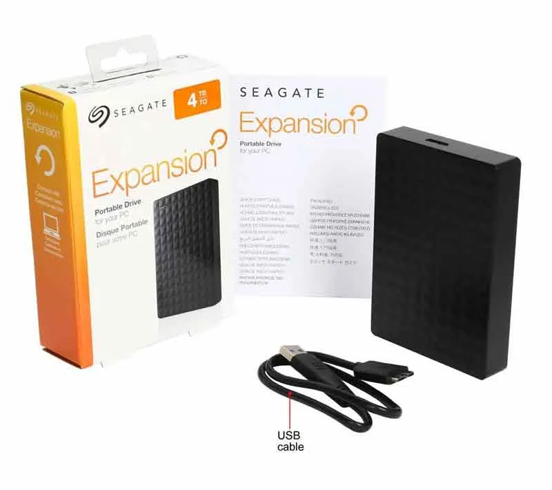 هارددیسک اکسترنال سیگیت مدل Expansion Portable STEA4000400 ظرفیت 4 ترابایت