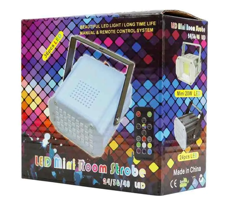 چراغ رقص نور LED Mini Room Strobe 20W