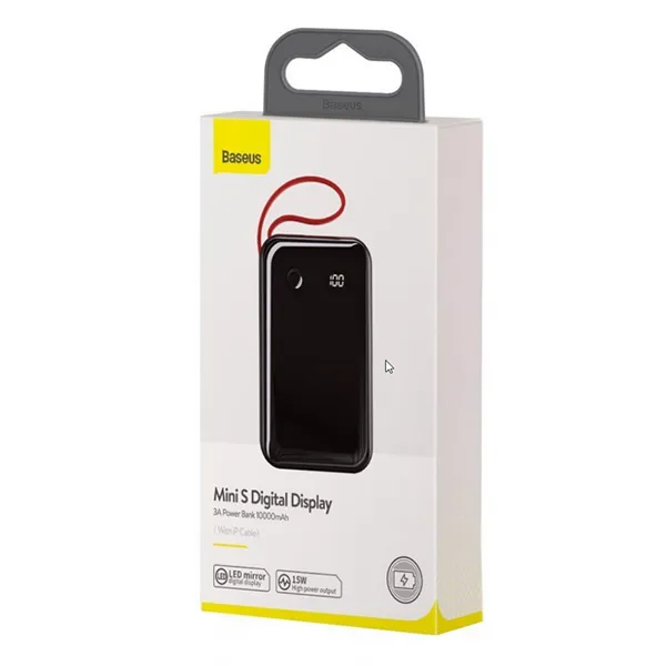 شارژر همراه باسئوس مدل PPXF-E01 ظرفیت 10000 میلی آمپر ساعت