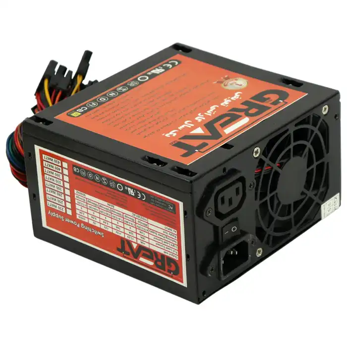 منبع تغذیه کامپیوتر گریت مدل GR230 230W فن کوچک