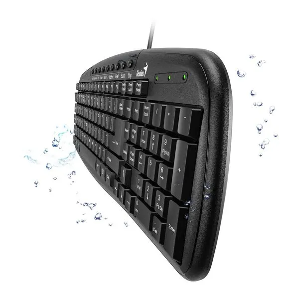 کیبورد جنیوس مدل KB-M225C همراه با حروف فارسی
