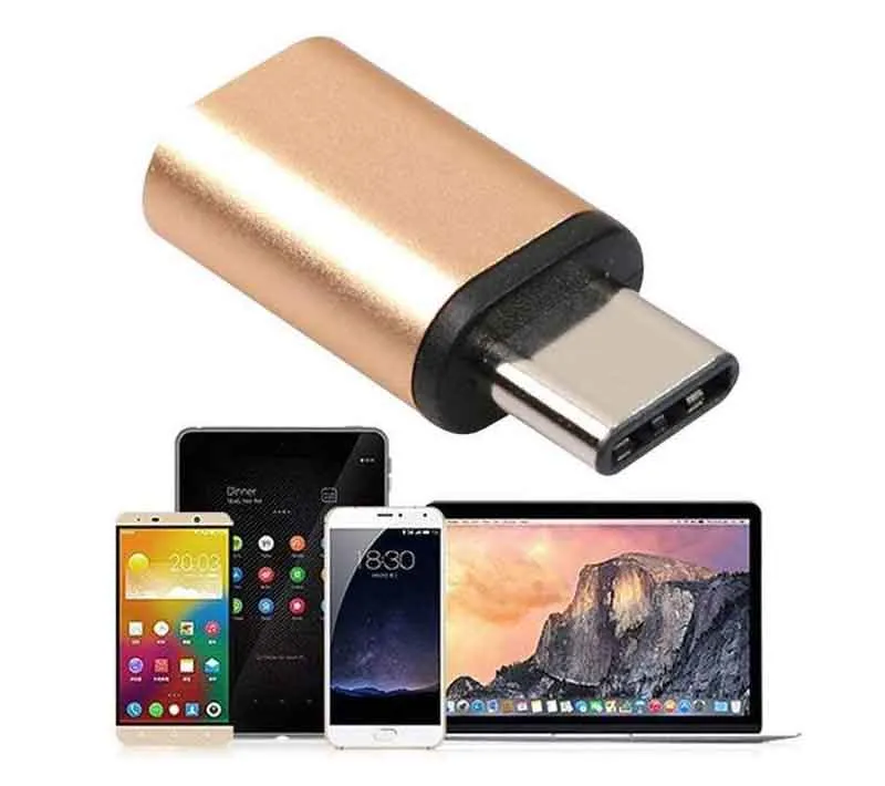 مبدل Micro USB به USB-C ریمکس بسته 10 عددی