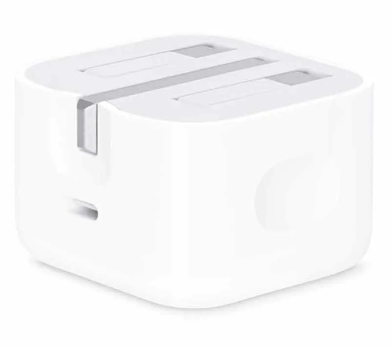 شارژر دیواری اپل 20 وات مدل MHJF3B/A اورجینال