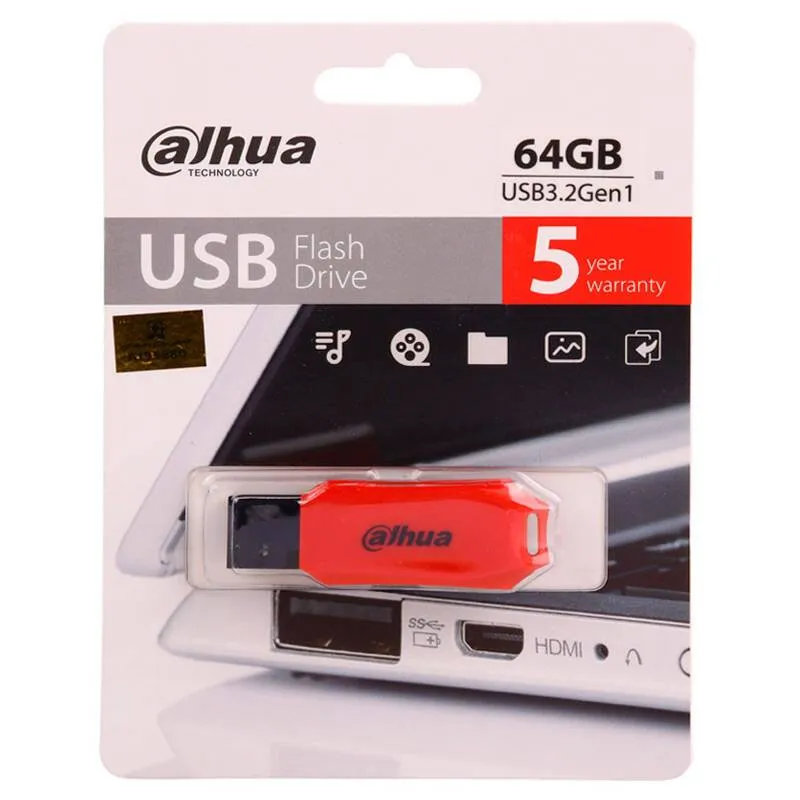 فلش مموری داهوا مدل U176 USB3.2 ظرفیت 64 گیگابایت