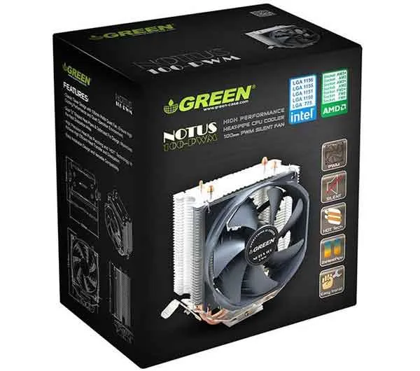 سیستم خنک کننده بادی گرین مدل NOTUS 100 - PWM