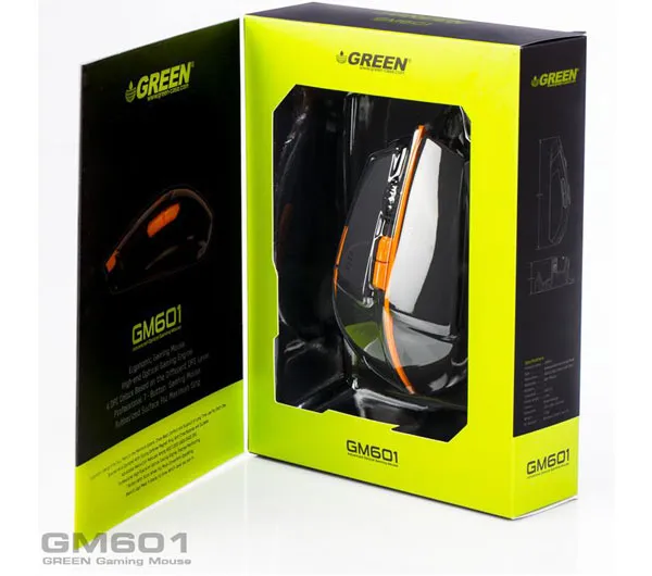 ماوس مخصوص بازی گرین مدل GM601