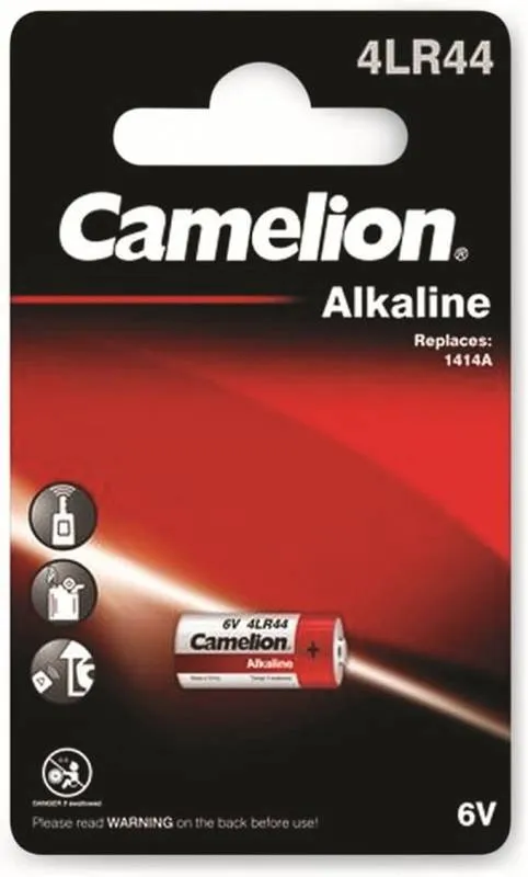 باتری کملیون مدل camelion alkalin 4LR44 بسته یک عددی