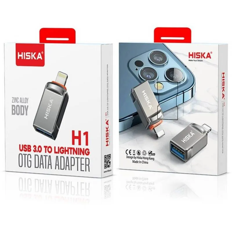 مبدل USB به Type-C هیسکا مدل H5