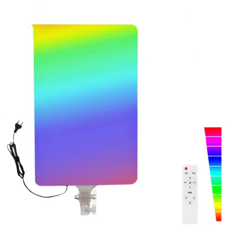 پنل نور ثابت ال ای دی مدل PM-48 RGB همراه پایه