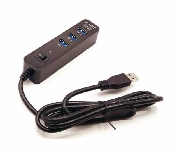 هاب یو اس بی 4 پورت پی نت مدل P-221
