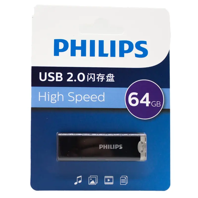 فلش مموری فیلیپس مدل FM10UA-B USB2.0 ظرفیت 64 گیگابایت
