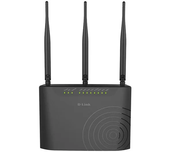 مودم روتر بی‌سیم ADSL2 Plus و VDSL2 Plus دی-لینک مدل DSL-2877AL