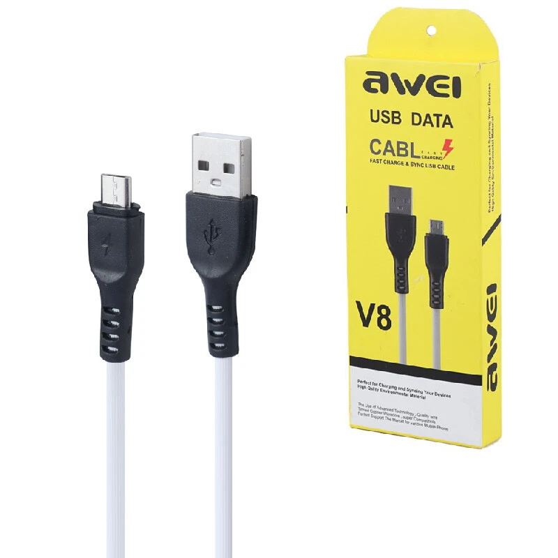 کابل تبدیل USB به Micro USB اوی مدل V8 طول 1 متر